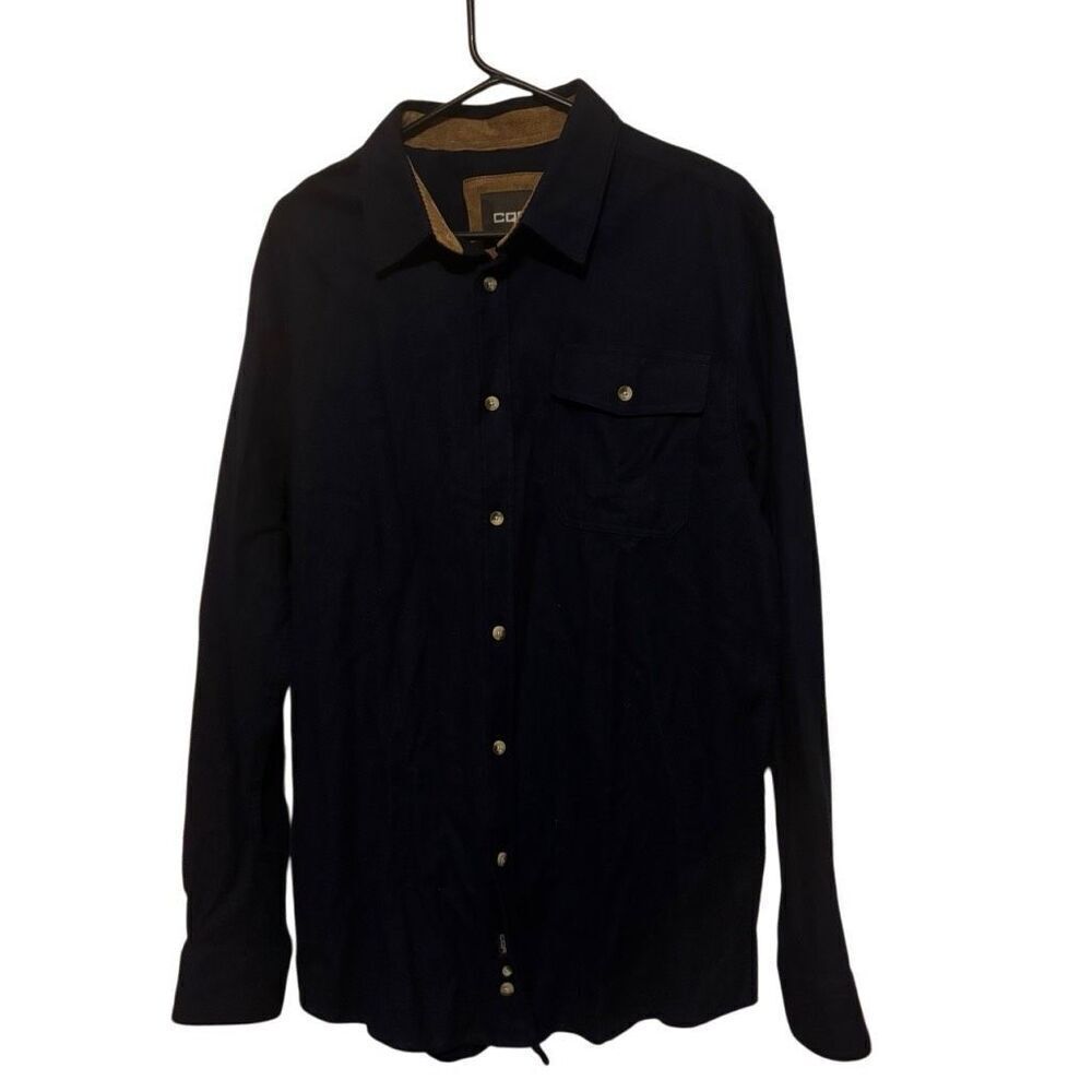 CQR Size Large/Tall Blue Flannel Shirt